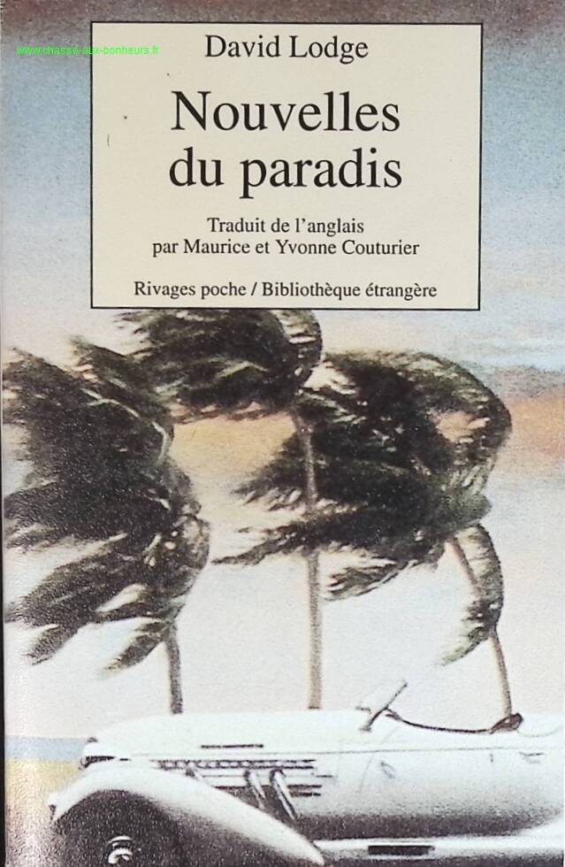 Nouvelles du paradis – David Lodge – roman humour britannique occasion - livre