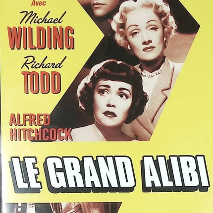The Grand Alibi - Jane Wyman, Marlene Dietrich - DVD Hitchcock thriller