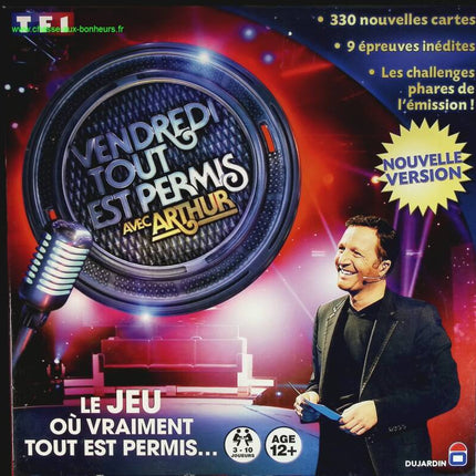 Friday Anything Goes - board game