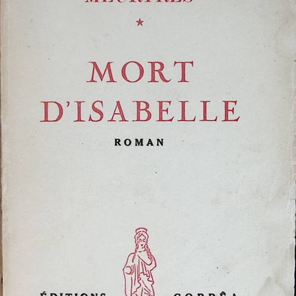 Mort D'Isabelle - Charles Plisnier - livre