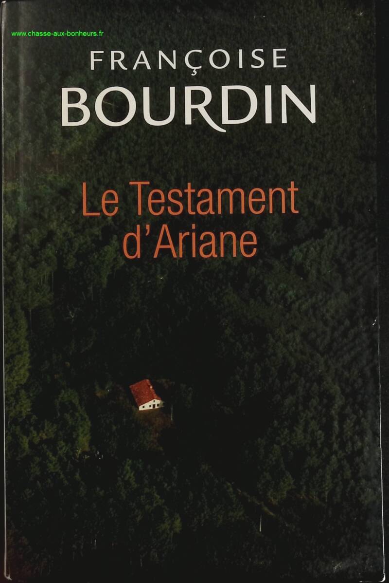 Ariadne's Testament - Françoise Bourdin - book