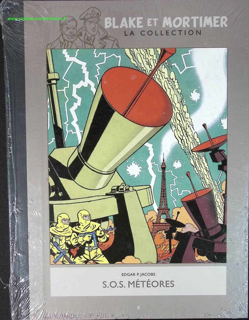 Les aventures de Blake et Mortimer - SOS météores - Edgar Pierre Jacobs - livre BD