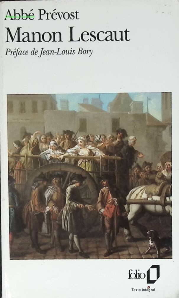 Manon Lescaut - Antoine François Prévost - 1993 - book