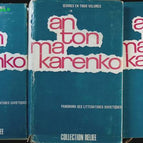 Anton Makarenko Werke in drei Bänden - Panorama der sowjetischen Literatur - Buch