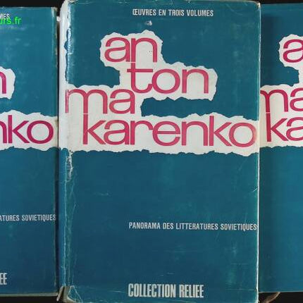 Anton Makarenko Werke in drei Bänden - Panorama der sowjetischen Literatur - Buch