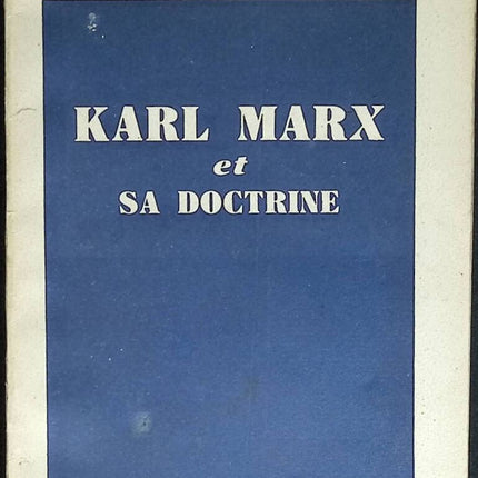 Karl Marx und seine Lehre - VI Lenin - 1953 - Buch