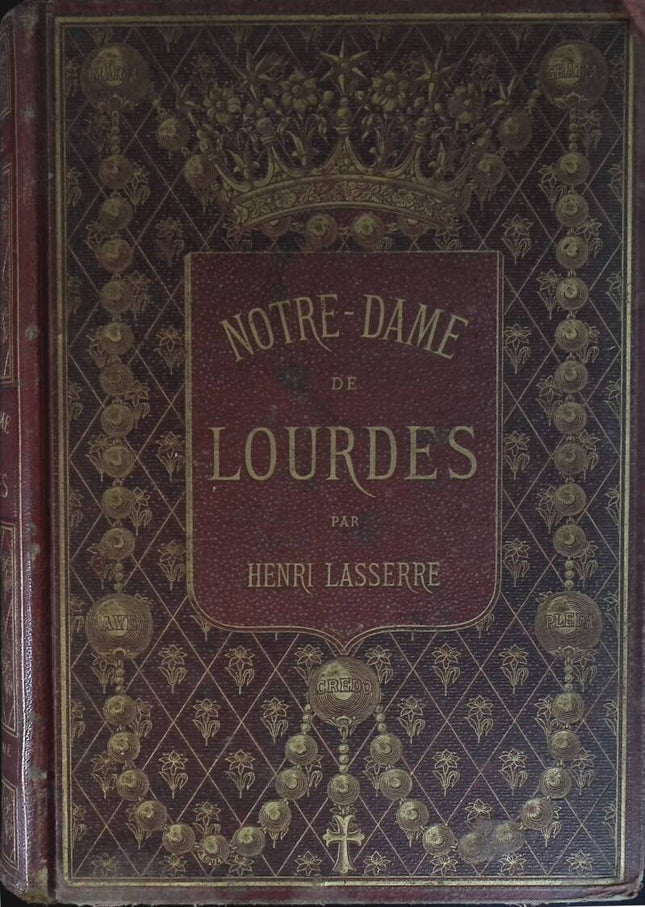 Our Lady of Lourdes - Henri Lasserre - 1877 - book