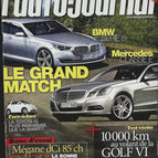 BMW Mercedes the big match - L'auto journal - n° 765 - 2008 - magazine review - car