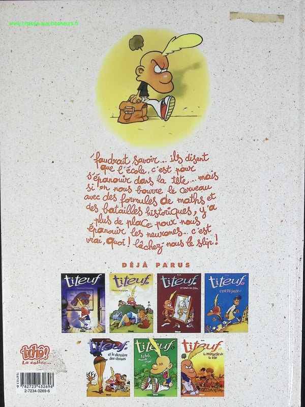 Titeuf - Volume 8 - Let go of my pants - Zep - comic book