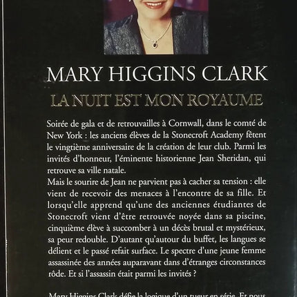 La nuit est mon royaume - Mary Higgins Clark - livre