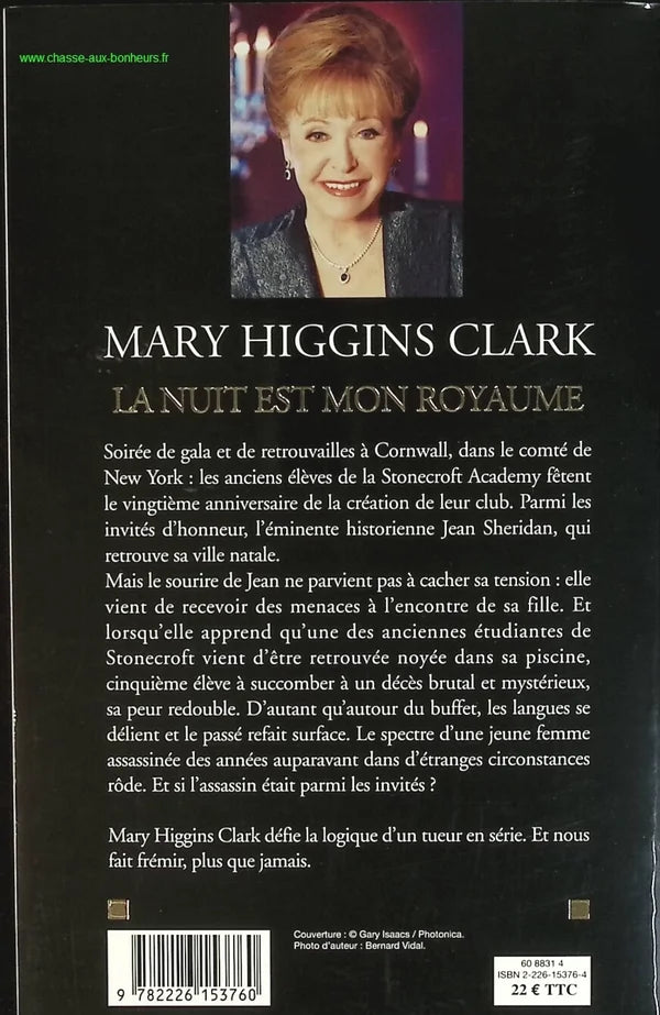 La nuit est mon royaume - Mary Higgins Clark - livre