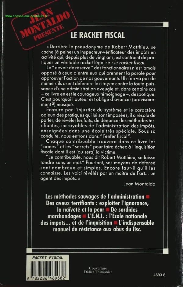 Tax Racket - Matthieu Robert - Book