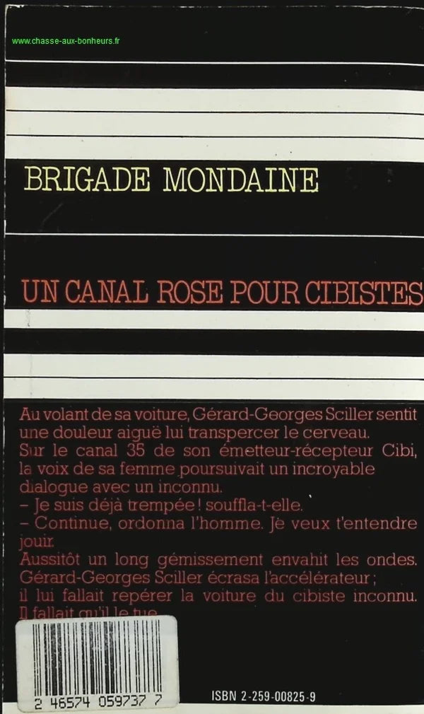 A pink channel for CBers - Brigade Mondaine No. 34 - Michel Brice - Gérard De Villiers - Book