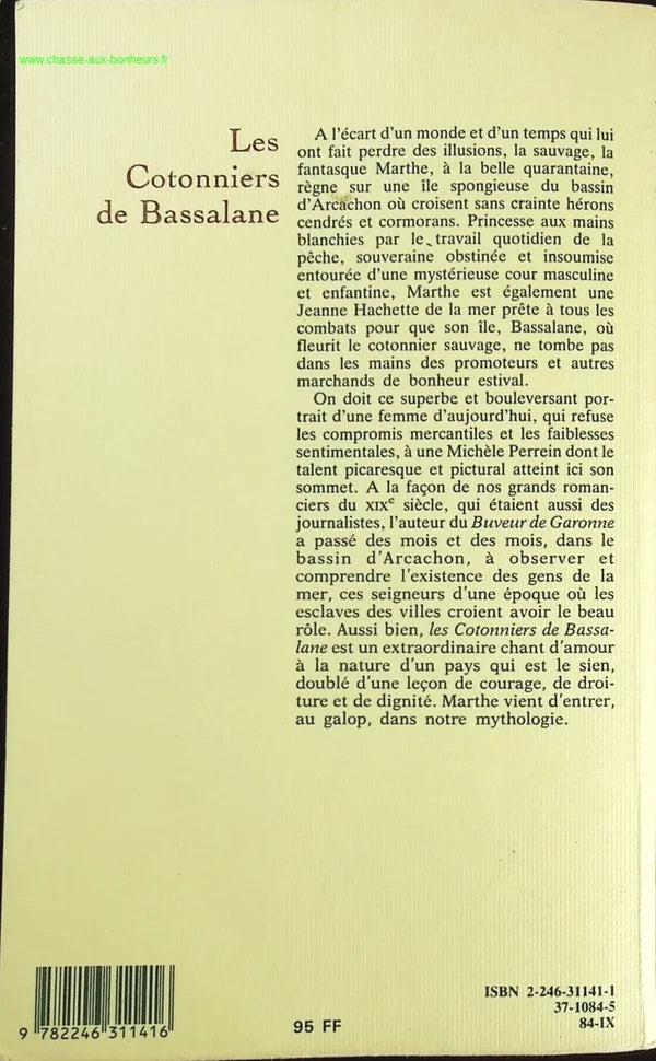 Les Cotonniers De Bassalane - Michèle Perrein - Livre