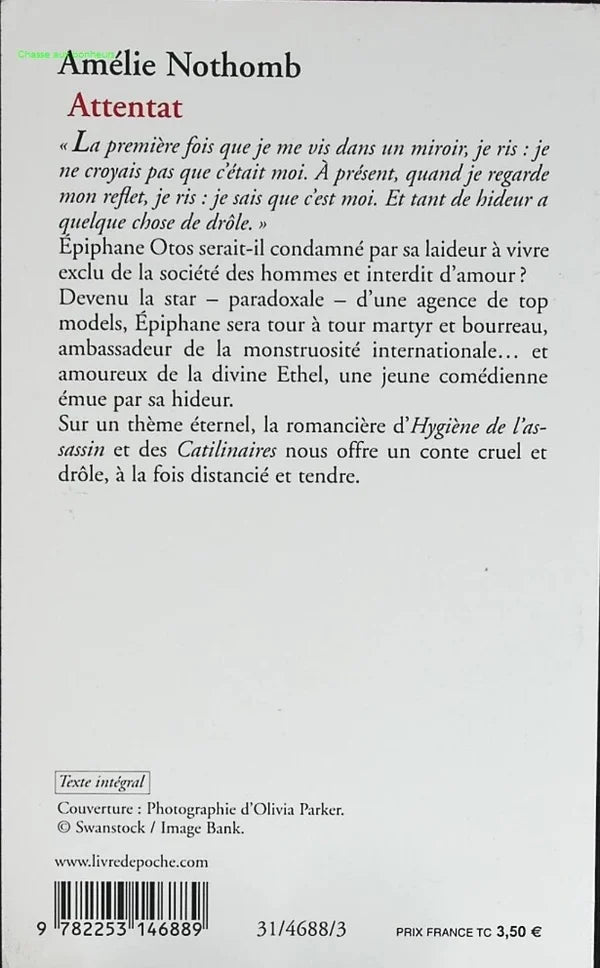 Attack - Amélie Nothomb - 2001 - book