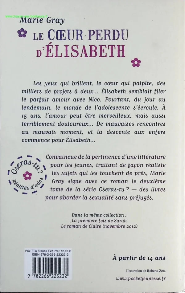 The Lost Heart of Elizabeth - Marie GRAY - Book