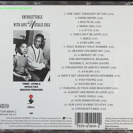 Unforgettable - Natalie Cole - CD