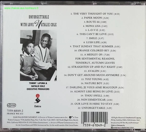 Unforgettable - Natalie Cole - CD