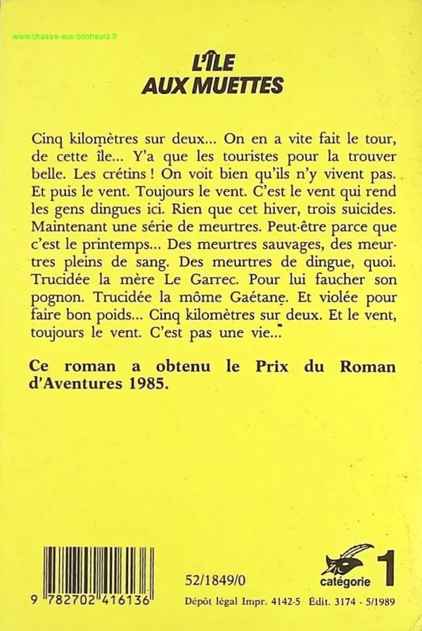 Muettes Island - Bachellerie - book