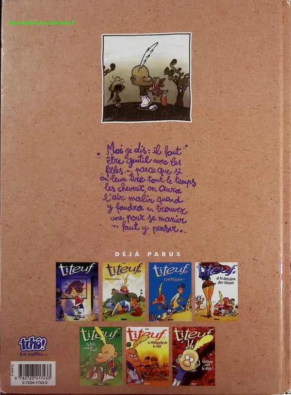 Titeuf - Tome 10 - ça épate les filles - Zep - livre BD