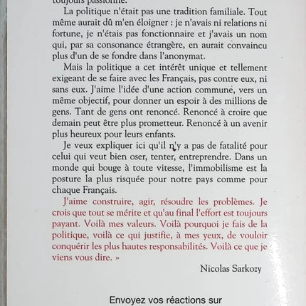 Zeugenaussage - Nicolas Sarkozy - Buch