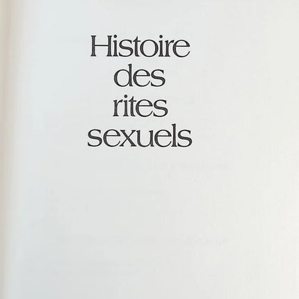 Geschichte der sexuellen Riten - Jacques Marcireau - Buch