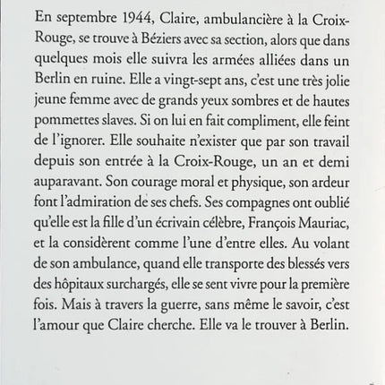 Mon enfant de Berlin - Anne Wiazemsky - Livre