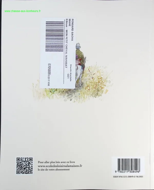 My Little Horse Mahabat - Satomi Ichikawa - Book