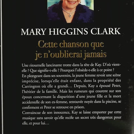 This Song I Will Never Forget - Mary Higgins Clark - book