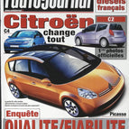 Citroën changes everything - L'auto journal - n° 620 - 2003 - magazine review - car