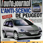 Peugeot's Anti-Scenic - L'auto journal - No. 516 - 1999 - magazine review - car