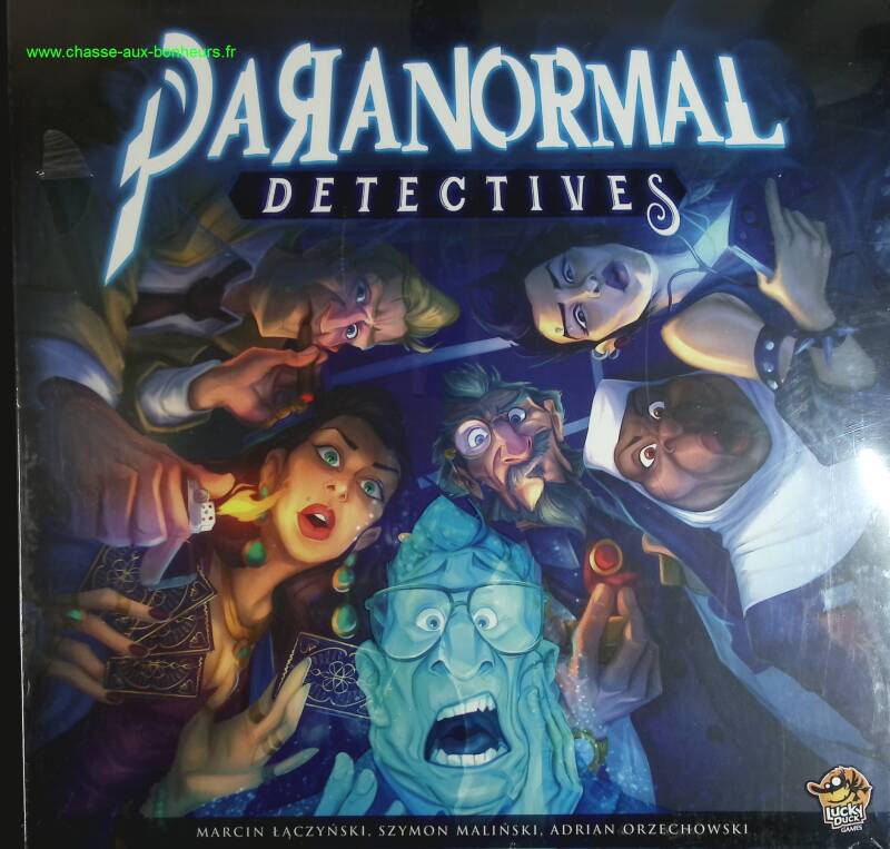 Paranormal Détectives - Lucky Duck Games - jeu de société