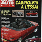 Convertibles - Action auto moto - n° 1 - 1994 - magazine review - car