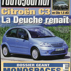 Citroën C3 - L'auto journal - n° 575 - 2001 - revue magazine - voiture