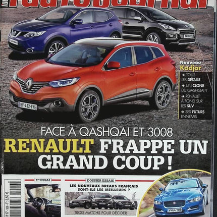 Renault Kadjar - L'auto journal - n° 926 - 2015 - magazine review - car