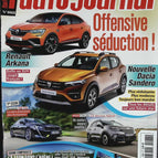 Renault Arkana Dacia Sandero - L'auto journal - n° 1068 - 2020 - revue magazine - voiture