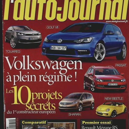 Volkswagen mit Vollgas - L'auto journal - Nr. 789 - 2009 - Zeitschriftenbericht - Auto