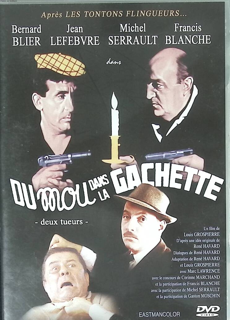 Soft in the Trigger - Bernard Blier - Jean Lefebvre - Michel Serrault Comedy DVD