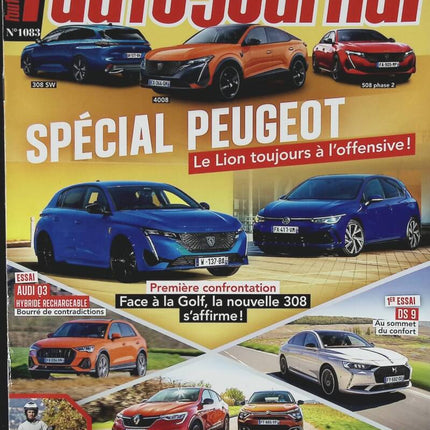 Peugeot Special - L'auto journal - n° 1083 - 2021 - magazine review - car