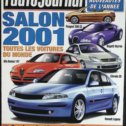 2001 Motor Show Special - L'auto journal - No. 547 - 2000 - magazine review - car