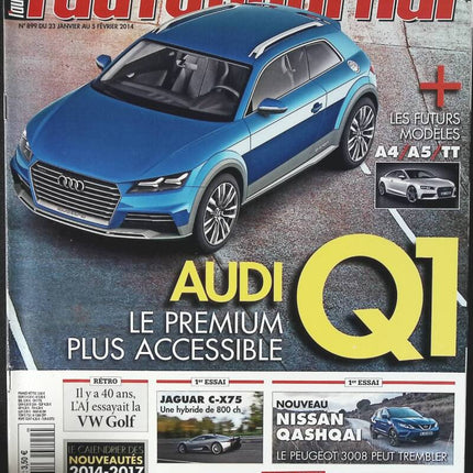Audi Q1 - L'auto journal - n° 899 - 2014 - magazine review - car