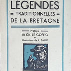 Traditional legends of Brittany - OL Aubert - book