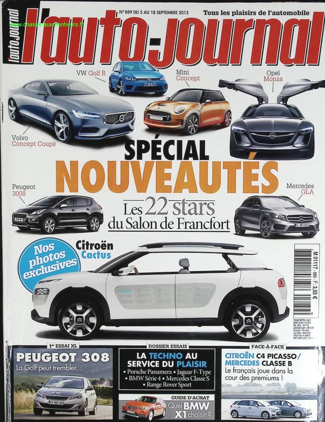 Besondere Neuerscheinungen - L'auto journal - Nr. 889 - 2013 - Zeitschriftenkritik - Auto