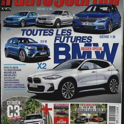 Alle zukünftigen BMWs - L'auto journal - Nr. 973 - 2016 - Zeitschriftenbericht - Auto