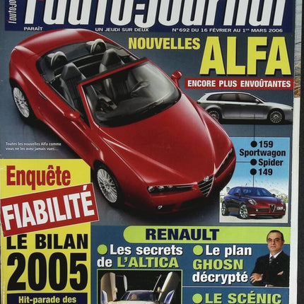 Alfa News - L'auto journal - Nr. 692 - 2006 - Zeitschriftenbericht - Auto