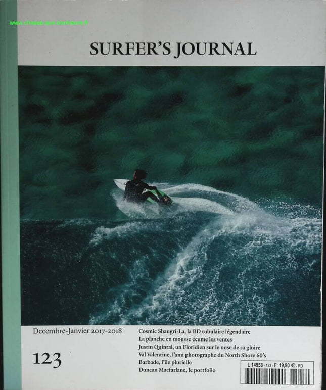 Surfer's journal N° 123 - 2017 2018 - livre