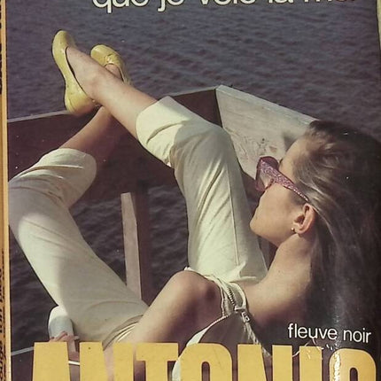 Beweg deinen Fuß, damit ich das Meer sehen kann – San Antonio – Buch