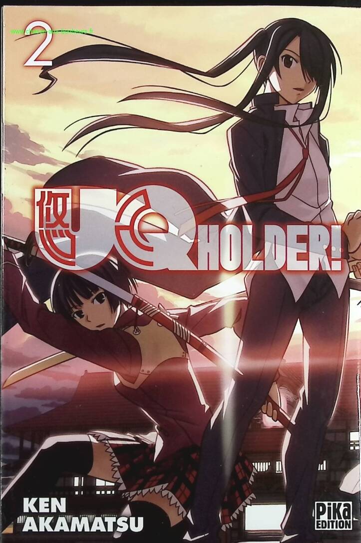 UQ Holder! Tome 02 - Ken Akamatsu - livre Manga