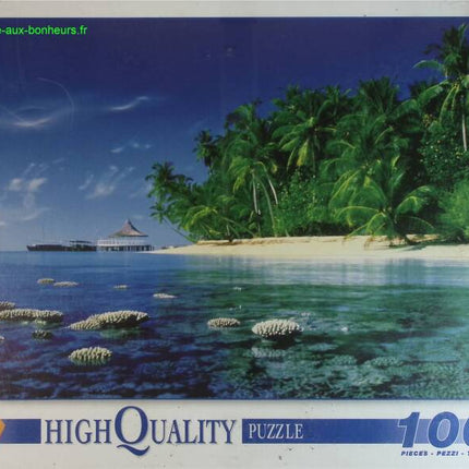 1000 piece puzzle - Beach - Clementoni - board game