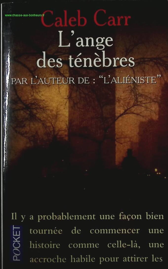 L'Ange des ténèbres - Caleb Carr - livre